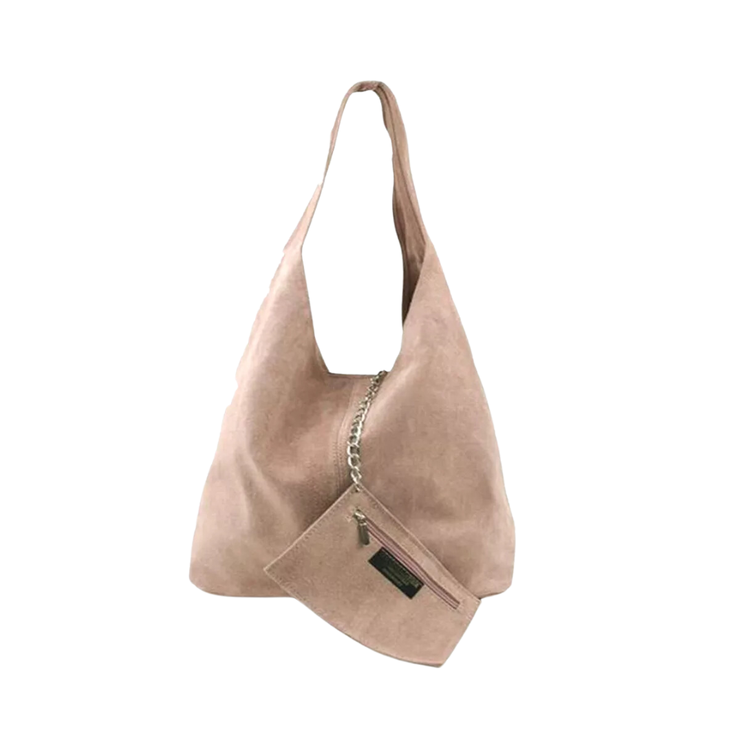 Chocolate Wildleder Tasche – THE JASH